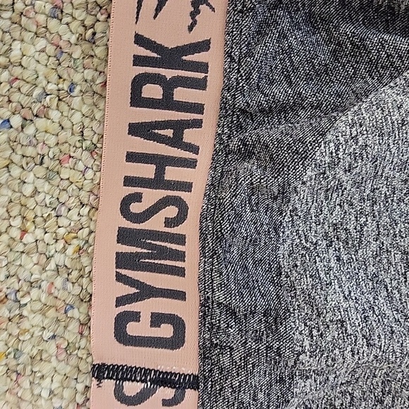 Gymshark Flex Womens Capri Sz Small Pink And Grey - Picture 3 of 4